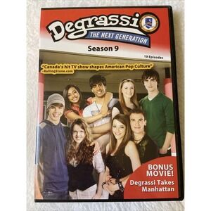 Degrassi The Next‎ Generation Season 9 Nine Dvd Teens Drama Canada Manhattan